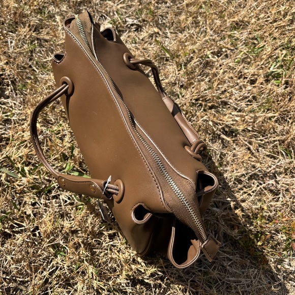 🎉NWT🎉 Anthropologie Brown Shoulder Bag - Picture 2 of 7